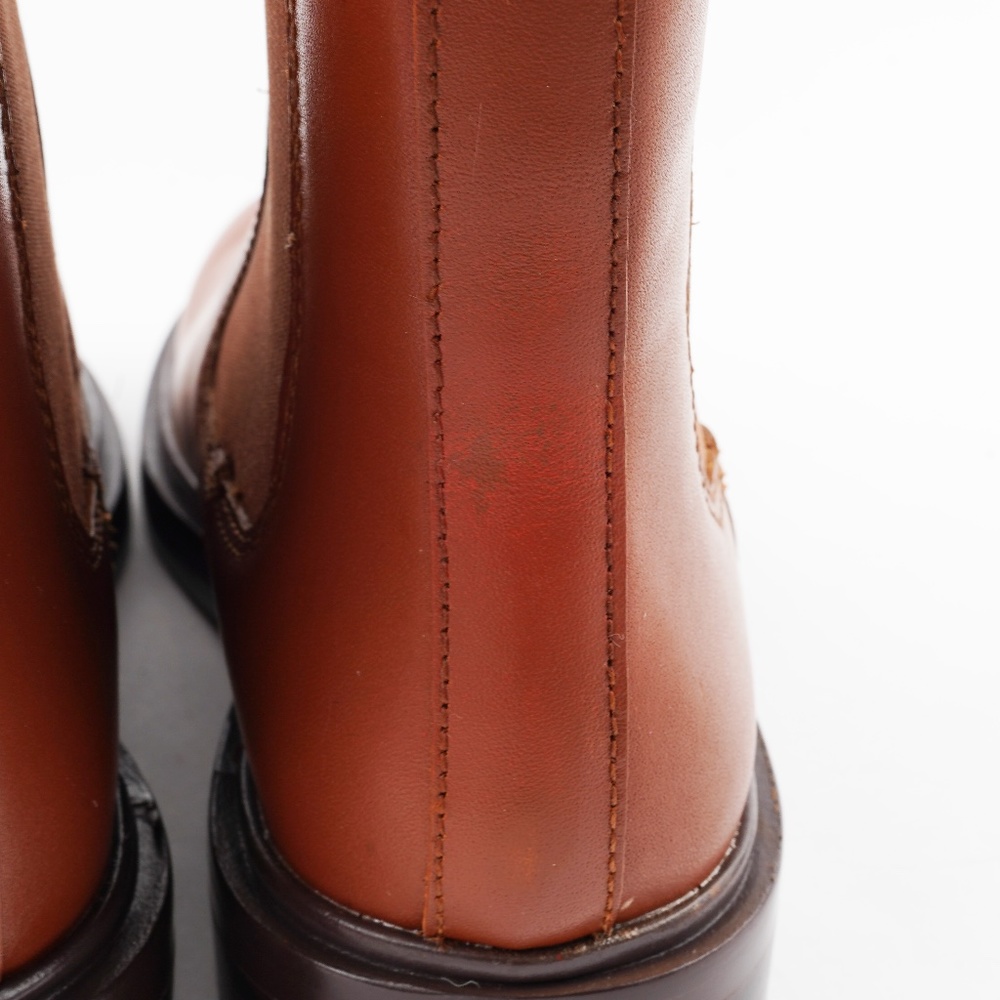 MADEWELL Size 6 The Benning Chelsea Boot in Warm Cinnamon - Picture 12 of 13